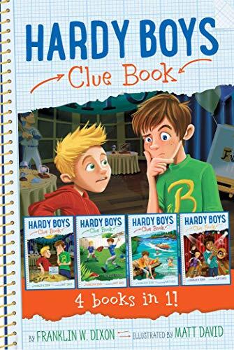 Hardy Boys Clue Book (4 Books in 1): The Video Game Bandit; The Missing Playbook; Water-Ski Wipeout; Talent Show Tricks