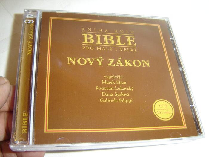 Czech Language Audio Bible for Young and Old - New Testament (2 CD) / Kniha Knih Bible pro malé i velké - Nový zákon