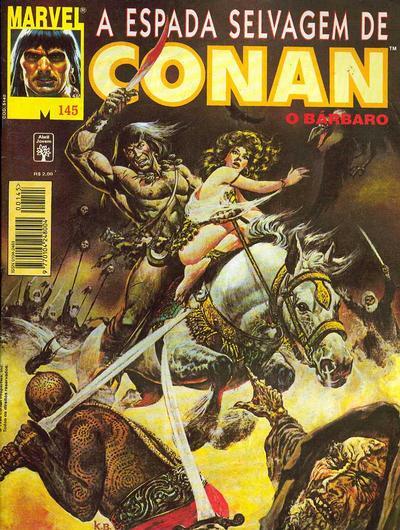 A Espada Selvagem de Conan o Bárbaro nº 145