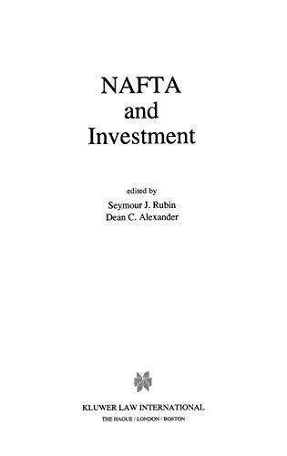 Nafta and Investment