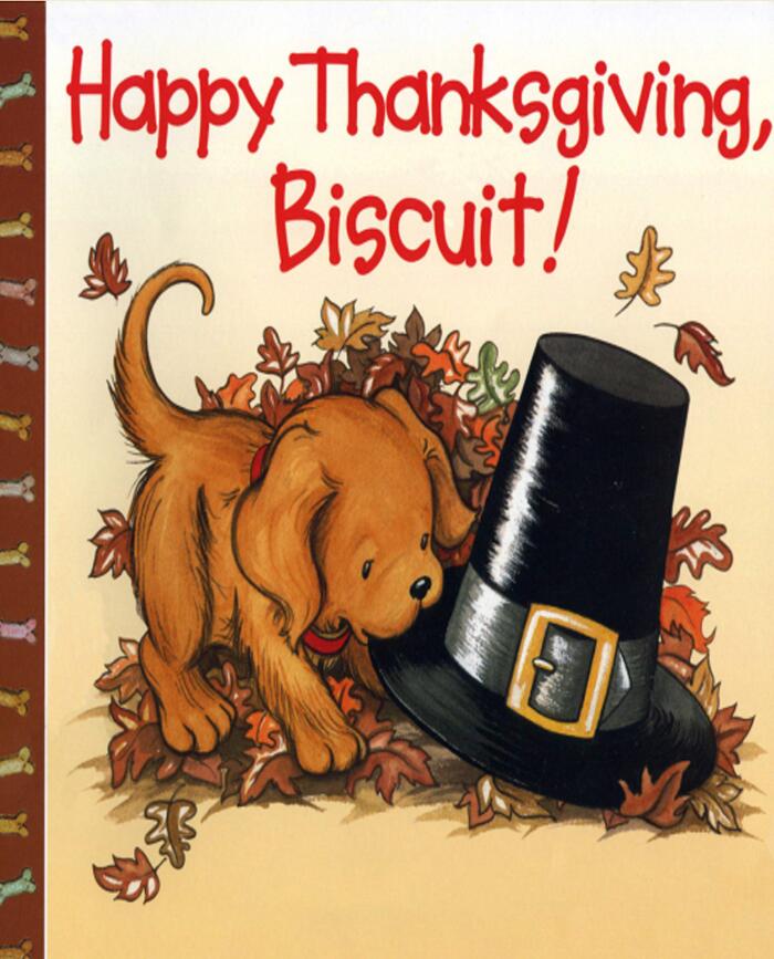 Happy Thanksgiving Biscuit: children's books ages 1-3