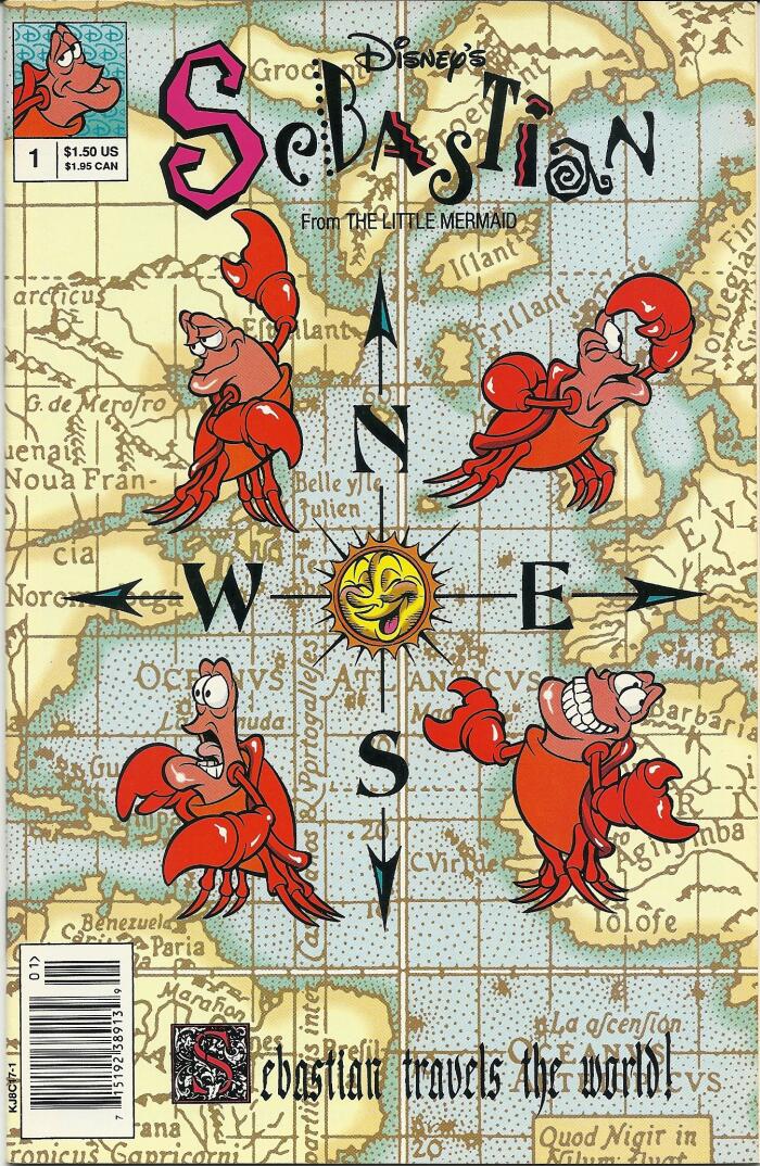 Disney's Sebastian from the Little Mermaid 1 - Sebastian Travels the World
