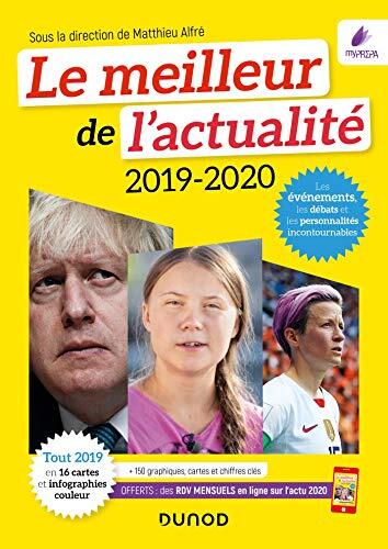 Le meilleur de l'actualité 2019-2020 : Concours et examens 2020 + Accès gratuit tous les mois à l'Actu 2020 sur dunod.com (Annuels t. 0)