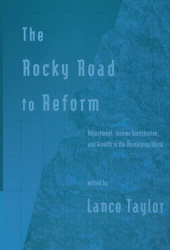 The Rocky Road to Reform: Adjustment, Income Distribution, and Growth in the Developing World