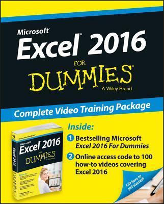Excel 2016 For Dummies Book + Online Videos Bundle (For Dummies