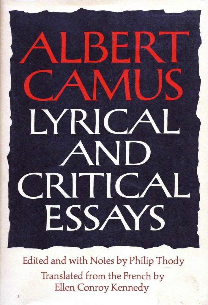 Lyrical And Critical Essays
