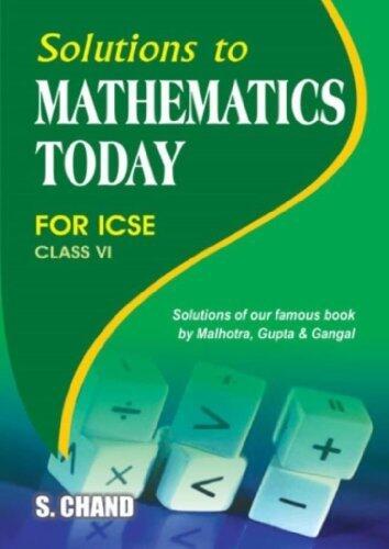 Solution to Mathematics Today for Class 6