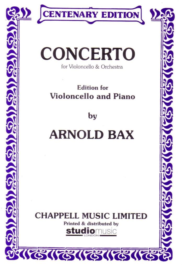 Concerto for Violoncello & Orchestra : Edition for Cello and Piano