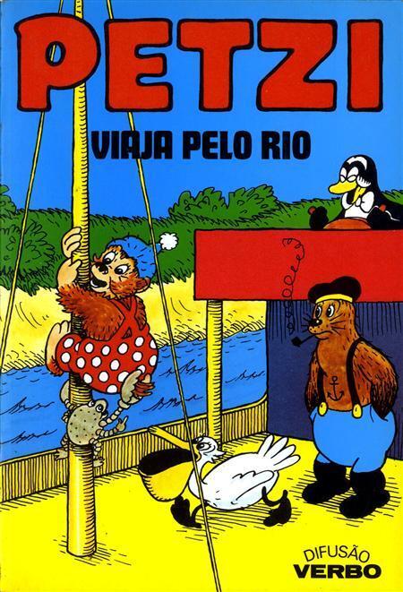 Petzi viaja pelo rio