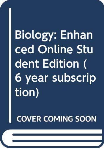 Holt Biology: Enchanced Online Student Edition CD 2004