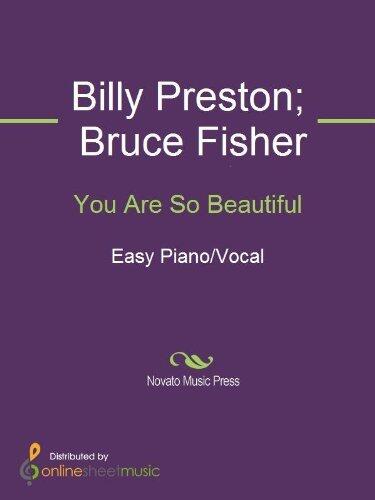 You Are So Beautiful Sheet Music