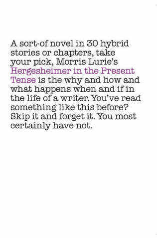Hergesheimer in the Present Tense