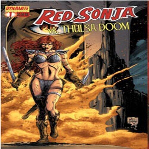 Red Sonja vs. Thulsa Doom (Dynamite) by Peter David