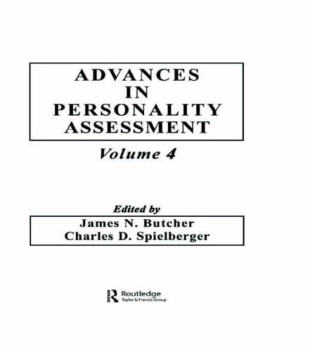 Advances in Personality Assessment, Volume 4