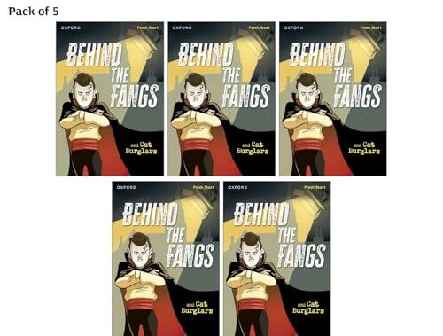 Oxford University Press, USA Read Write Inc. Fresh Start Readers Book 15 Behind the Fangs Cat Burglars - Pack of 5.