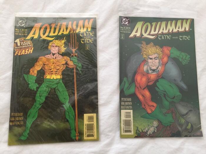 Aquaman Time & Tide #1-4 Complete Limited Series