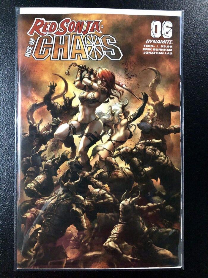 Red Sonja Age of Chaos #6 Cover B