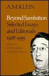 Beyond Sambation: Selected Essays and Editorials 1928-1955