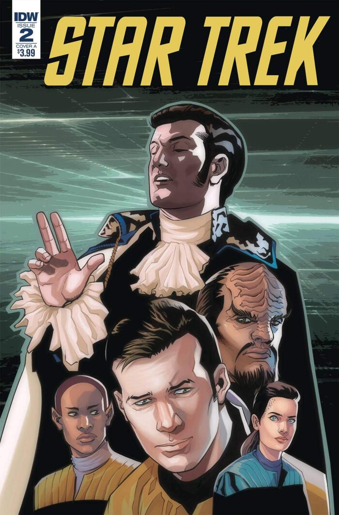 STAR TREK Q CONFLICT #2 COVER A