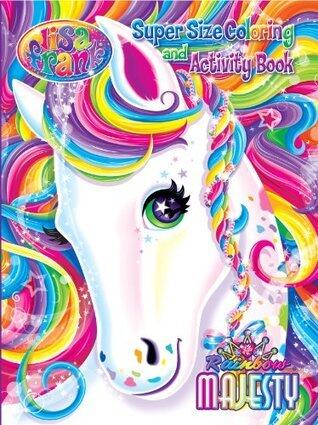 Lisa Frank Super Size Coloring and Activity Book-Dancing Dolphins