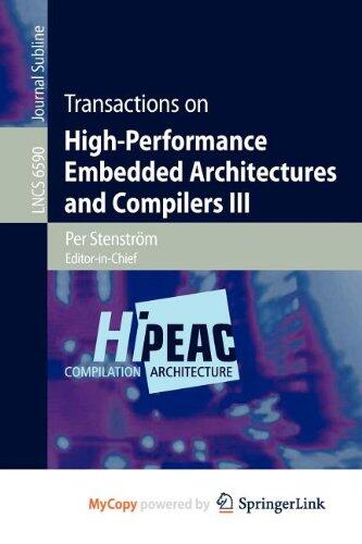 Transactions on High-Performance Embedded Architectures and Compilers III