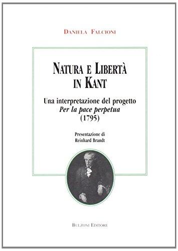 Natura e libertà in Kant: una interpretazione del progetto Per la pace perpetua