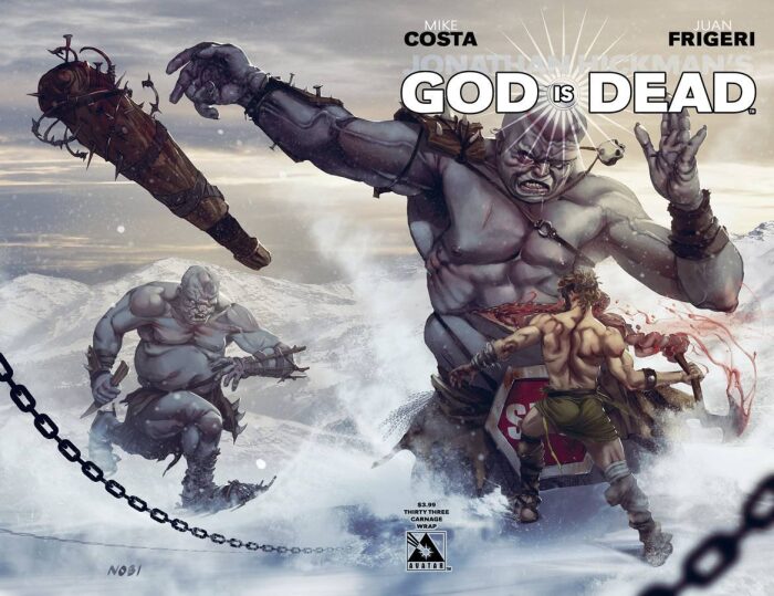 God Is Dead #33 Carnage Wrap Cover