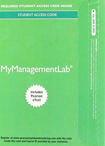 MyLab Management with Pearson eText: Access Card for Strategic Management and Competitive Advantage