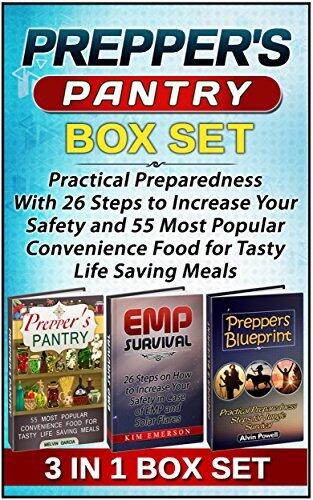 Prepper's Pantry Box Set: Practical Preparedness with 26 Steps to Increase Your Safety and 55 Most Popular Convenience Food for Tasty Life Saving Meals ... Pantry Box Set, Urban Survival Pantry)