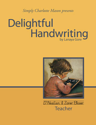 Delightful Handwriting Teacher Book