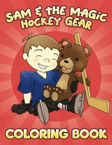 Sam & the Magic Hockey Gear Coloring Book