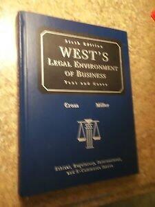 West's Legal Environment of Business (Text and Cases)