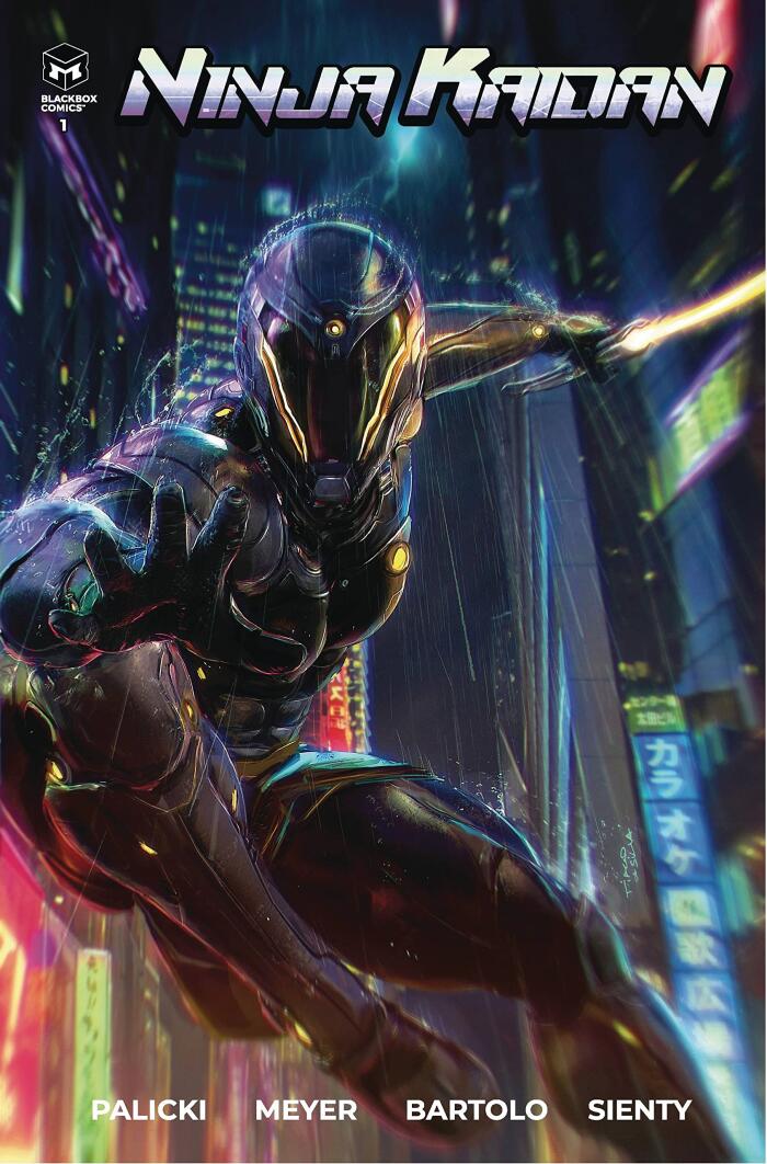 Ninja Kaidan #1 Cover By Tiago Da Silva
