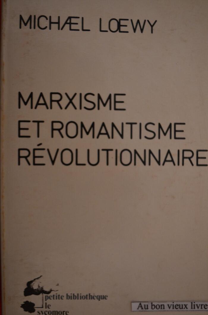 Marxisme et romantisme révolutionnaire: Essais sur Lukács et Rosa Luxemburg (Petite bibliothèque le Sycomore)