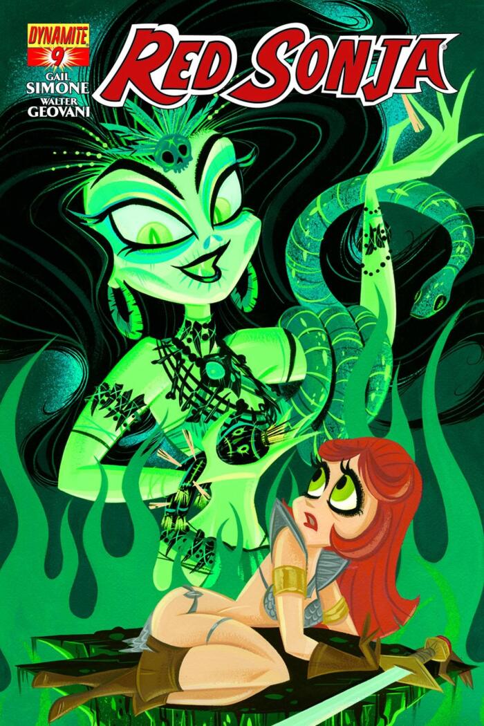 Red Sonja #9 Subscription Cover