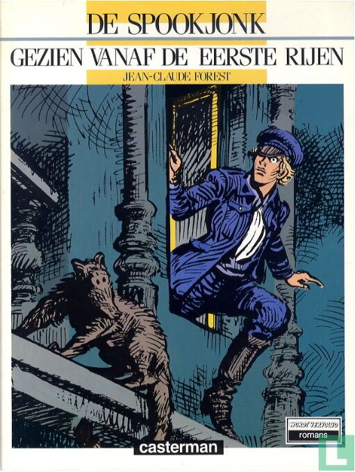 De spookjonk gezien vanaf de eerste rijen