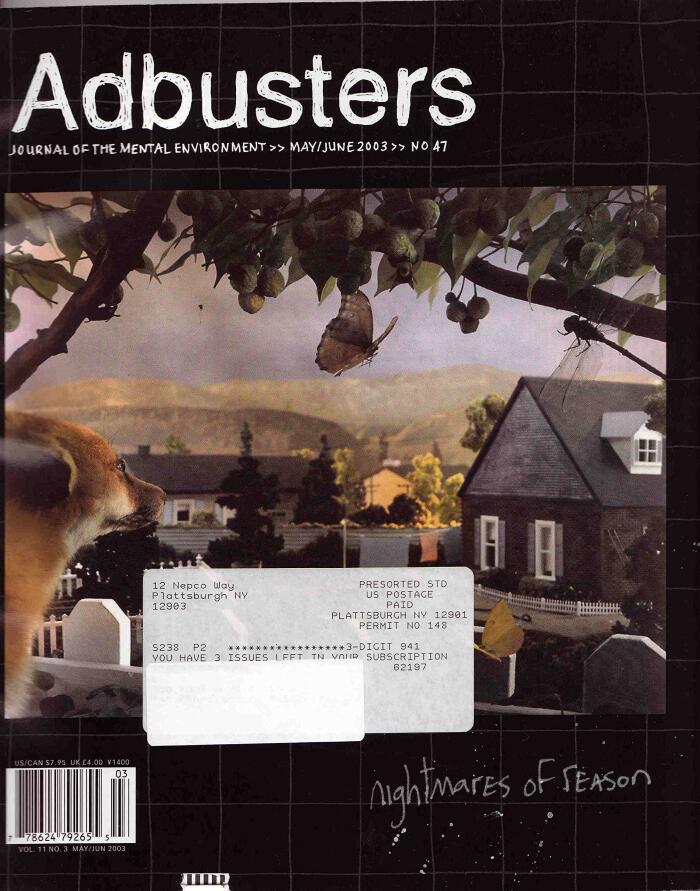Adbusters (Journal of the Mental Environment, Jul/Aug 2002, Number 42)