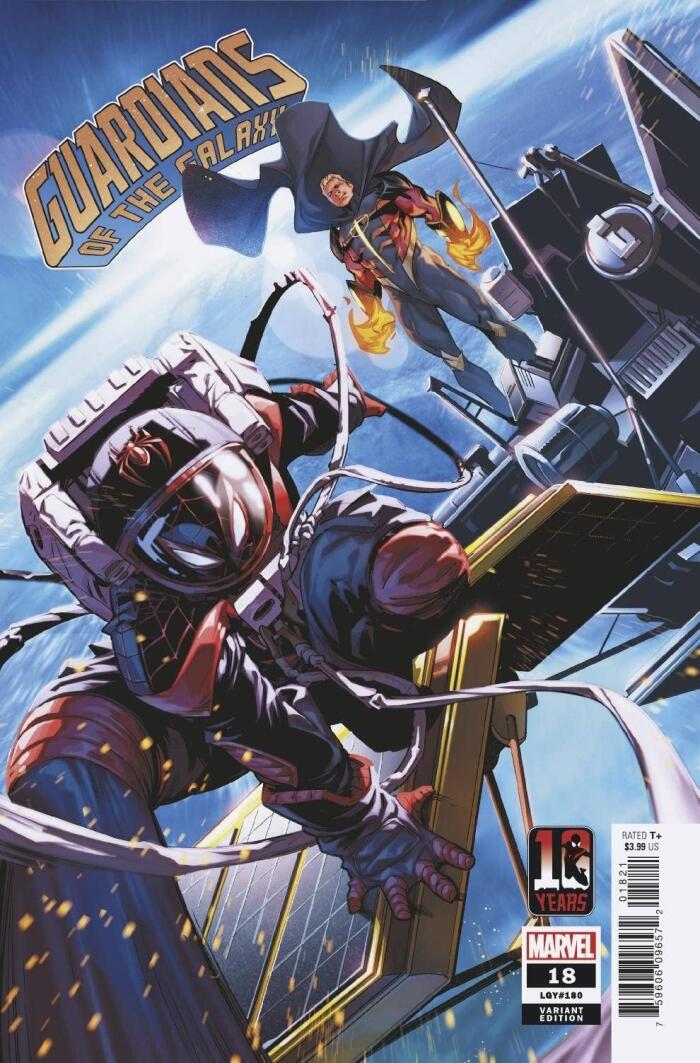 Guardians of the Galaxy #18 Miles Morales 10th Anniv Var ANHL