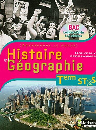 Histoire et Géographie Terminale ST2S Livre + CD-Rom de l'Élève