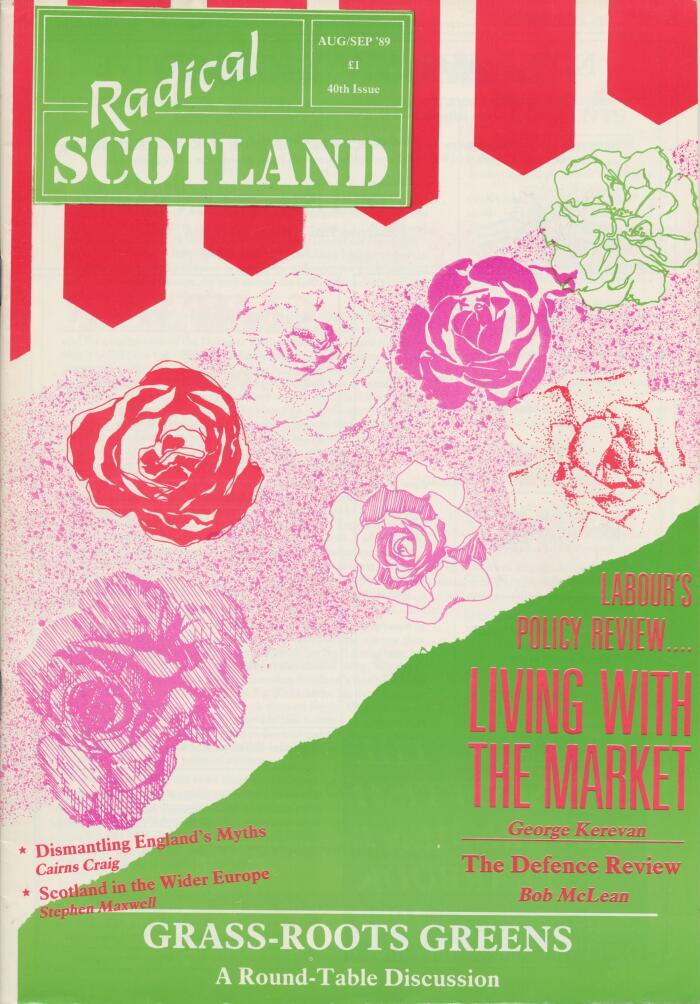 Radical Scotland, Aug / Sep '89