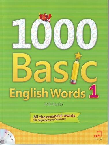 1000 Basic English Words 1, All the Essential Words for Beginner Level Learners