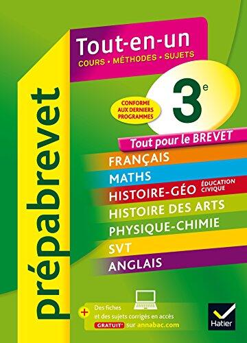 Prépabrevet Tout-En-Un (3e): Tout Pour Réviser Le Brevet