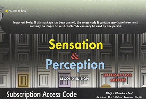 Sensation & Perception [with Psycog]