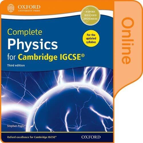 Complete Physics for Cambridge IGCSERG Online Student Book