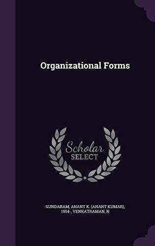 Organizational Forms