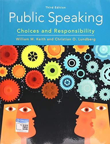 Public Speaking (Choices and Responsibility)