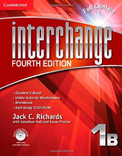 Interchange (Level 1) Full Contact B With Self-Study DVD-ROM