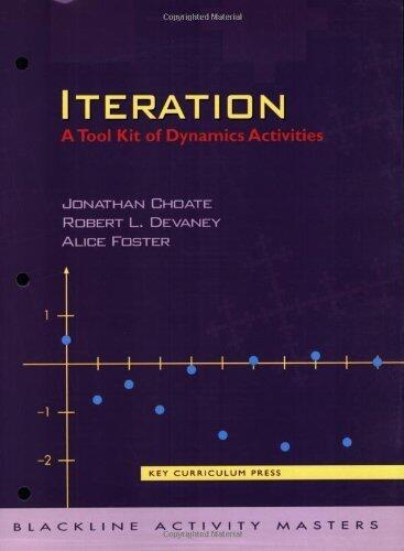 Iteration: A Tool Kit of Dynamic Activities