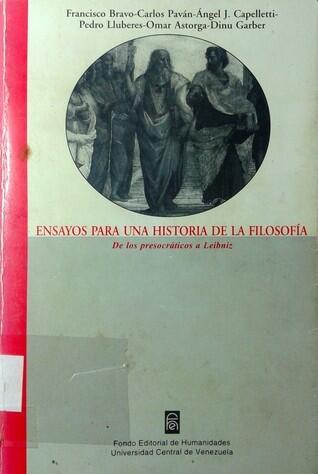 Ensayos para una historia de la filosofía: de los presocráticos a Leibniz