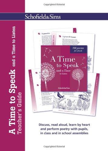 A Time to Speak and a Time to Listen Teacher's Guide